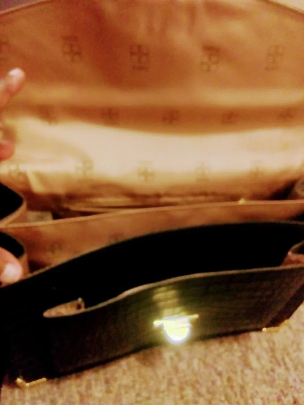 IMAN satchel with strap